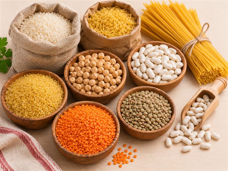 Dry goods and pulses
