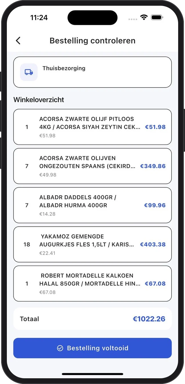 Tan-Tan MobilApp sipariş kontrolü