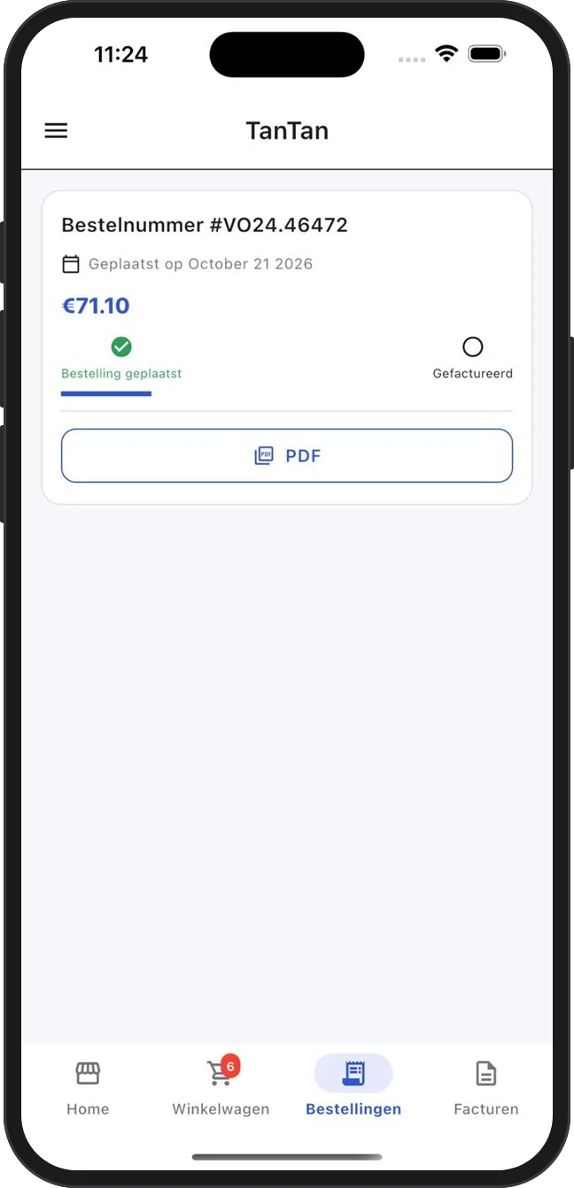 Tan-Tan MobilApp sipariş